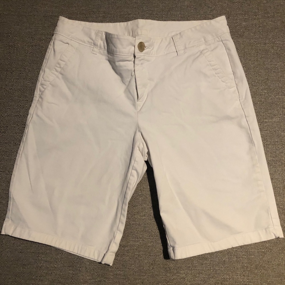 Liz Claiborne Bermuda Short White Size 10